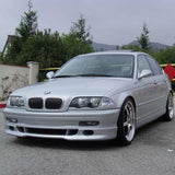 99-01 BMW E46 325 328 4Dr Sedan Front Bumper Lip Spoiler