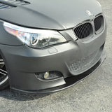 04-10 BMW E60 M5 Under Front Bumper Lip Spoiler Splitter - PU