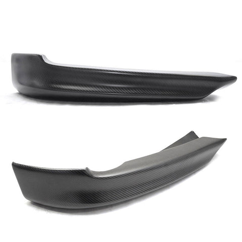 05-08 BMW E90 Front Bumper Splitter OE style - Matte Carbon Fiber