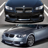 06-13 BMW E90 E92 Bumper Lip Custom H Style - Carbon Fiber
