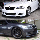 07-10 BMW E92 Pre Lci Mtech Msport Only H Style Bumper Lip - Carbon Fiber