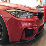 12-18 BMW F30 M3 Style Front Bumper Cover w/ Fog Cover + Front Lip