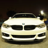 14-16 BMW F32 4-Series M-Sports RG Front Bumper Lip Spoiler -- PU