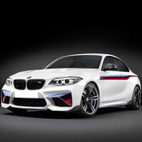 16-19 BMW F87 M2 P Style Front Bumper Lip Chin Spoiler - Carbon Fiber