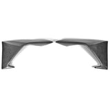 16-19 BMW F87 M2 A Style Side Lip Winglets Splitter - Carbon Fiber