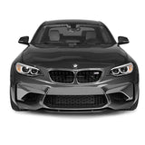 16-19 BMW F87 M2 A Style Side Lip Winglets Splitter - Carbon Fiber