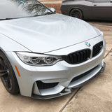 15-20 BMW F80 M3 F82 F83 M4 CS Style Front Bumper Lip - Carbon Fiber CF
