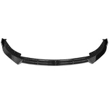 19-22 BMW G20 3-Series Sport Line IK Front Bumper Lip - Gloss Black 3PCS PP