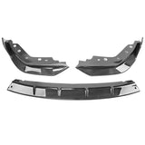 19-20 BMW 3 Series G20 M Sport M340i Front Bumper Lip - Carbon Fiber Print