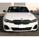 19-20 BMW 3 Series G20 M Sport Ik Style Front Bumper Lip Chin Spoiler PP