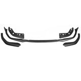 19-20 BMW G20 M-Tech M Sport Front Bumper Lip Spoiler Matte Black - PP