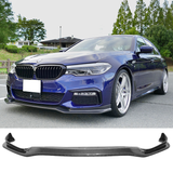 17-20 BMW G30 5 Series M-Tech M Sport Front Bumper Lip - Carbon Fiber