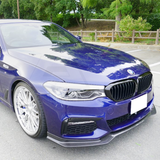 17-20 BMW G30 5 Series M-Tech M Sport Front Bumper Lip - Carbon Fiber