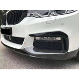 17-18 BMW G30 5 Series M-Tech MP Style Front Bumper Lip - Carbon Fiber