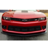 2014 Chevy Camaro SS ACS Style T4 Front Bumper Lip Splitter Matte Black - ABS