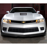 14-15 Chevy Camaro IK Style Front Bumper Lip - Carbon Fiber Textured Look