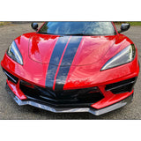 20-23 Chevrolet Corvette C8 Front Bumper Lip Spoiler Splitter - Carbon Fiber