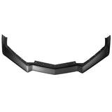 20-22 Chevy Corvette C8 IK Style Front Bumper Lip - Matte Black ABS 5PCS