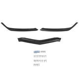 20-22 Chevy Corvette C8 Z51 Style Front Bumper Lip - Texture Black ABS 3PCS