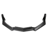 20-22 Chevy Corvette C8 ZR1 Style Front Bumper Lip - Matte Black ABS 7PCS