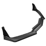 20-22 Chevy Corvette C8 ZR1 Style Front Bumper Lip - Matte Black ABS 7PCS