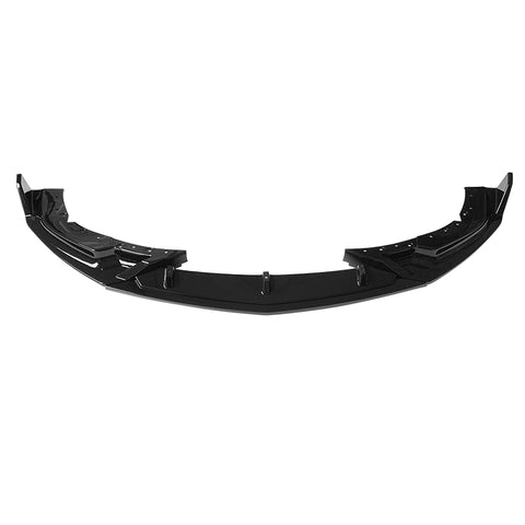 20-23 Cadillac CT4 3PCS Front Bumper Lip PP - Gloss Black