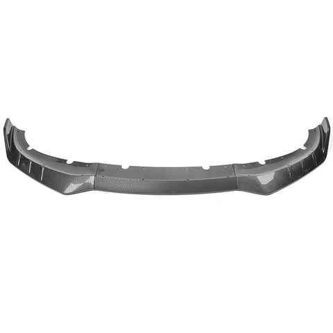 15-22 Dodge Charger IK Style Front Bumper Lip - Carbon Fiber Print ABS 3PCS