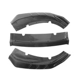 15-22 Dodge Charger IK Style Front Bumper Lip - Carbon Fiber Print ABS 3PCS
