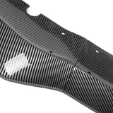 15-22 Dodge Charger IK Style Front Bumper Lip - Carbon Fiber Print ABS 3PCS