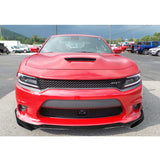 15-20 Dodge Charger SRT Front Lip Splitter 3PC Gloss Black - ABS