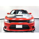 15-20 Dodge Charger SRT Front Bumper Lip Splitter 3PC Set - ABS