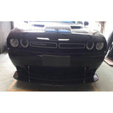 15- Dodge Challenger SXT Style Front Bumper Lip Black Primer - PP