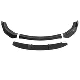 20-21 Dodge Charger Widebody V2 Front Bumper Lip Gloss Black ABS 4PCS