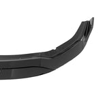 20-21 Dodge Charger Widebody V2 Front Bumper Lip Gloss Black ABS 4PCS