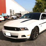 10-12 Ford Mustang V6 XE Style Front Bumper Lip 2 Piece PU