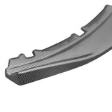13-14 Ford Mustang IK Style Front Bumper Lip - CFL Carbon Fiber Print