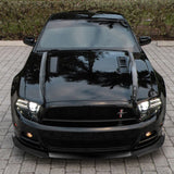 13-14 Mustang IK Style Front Bumper Lip Spoiler - Injection PP