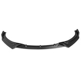 21-23 Ford Mustang Mach-E GT 3PCS Front Bumper Lip Spoiler PP Matte Black