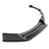 21-23 Ford Mustang Mach-E GT 3PCS Front Bumper Lip Spoiler PP Matte Black