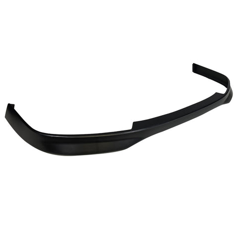 Type R Style Front Bumper Lip For 2003-2005 Honda Accord Sedan - Unpainted Black PP