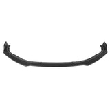 18 Honda Accord OE Style Front Bumper Lip Black PP 3Pc