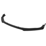 18 Honda Accord OE Style Front Bumper Lip Black PP 3Pc