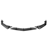 18-21 Honda Accord IK V2 Style Front Bumper Lip Kit - PP Gloss Black 3PCS