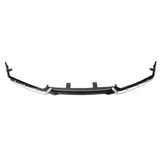 21-22 Honda Accord IK Front Bumper Lip Spoiler - Gloss Black Silver 5PCS