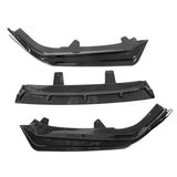 21-22 Honda Accord IK V1 Front Bumper Lip Spoiler - Carbon Fiber Print 3PCS