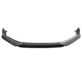 21-22 Honda Accord IK V2 Front Bumper Lip Spoiler Kit - Matte Black PP 4PCS