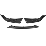 21-22 Honda Accord IK V3 Front Bumper Lip Spoiler - Matte Black 3PCS PP