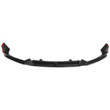 21-22 Honda Accord Front Bumper Lip Chin Spoiler Splitter - 3PC Gloss Black PP