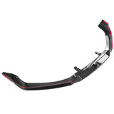 21-22 Honda Accord Front Bumper Lip Chin Spoiler Splitter - 3PC Gloss Black PP