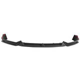 21-22 Honda Accord Front Bumper Lip Chin Spoiler Splitter - 3PC Matte Black PP